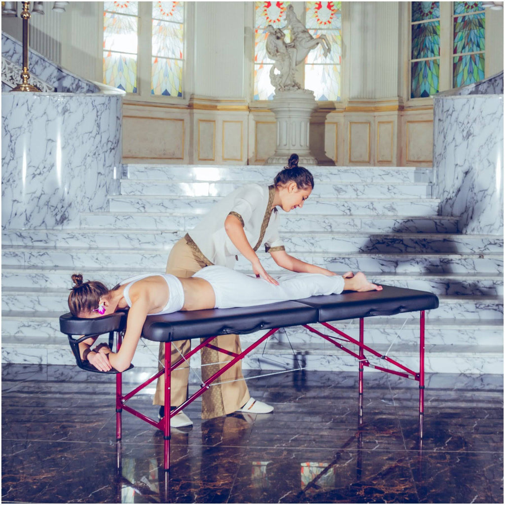 Black Lightweight Portable Table C538
