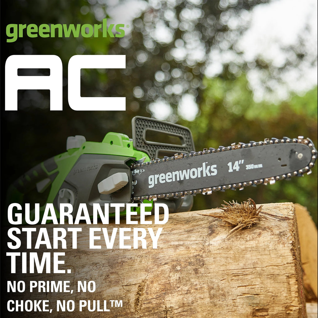 14 Corded Electric 10.5 Amp Chainsaw Q211114