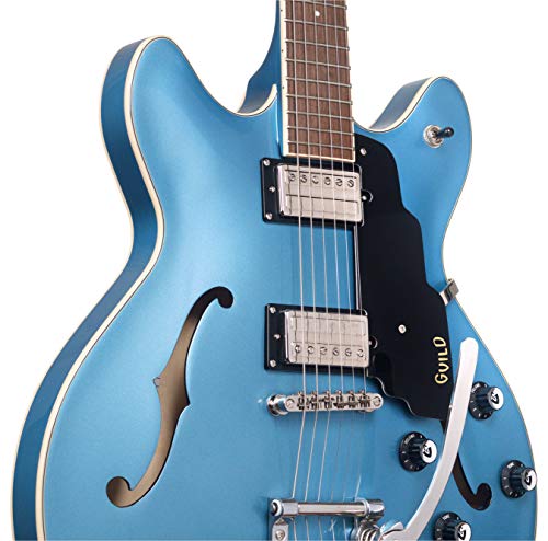 Pelham Blue Semi-Hollow Body Electric Guitar M6714