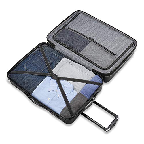 Midnight Black 2-Piece Hardside Expandable Luggage Set R52603