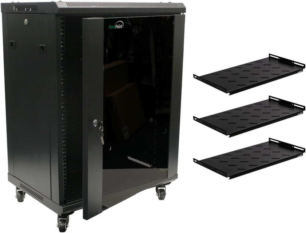 15U Wall Mount Network Server Cabinet Rack R3982