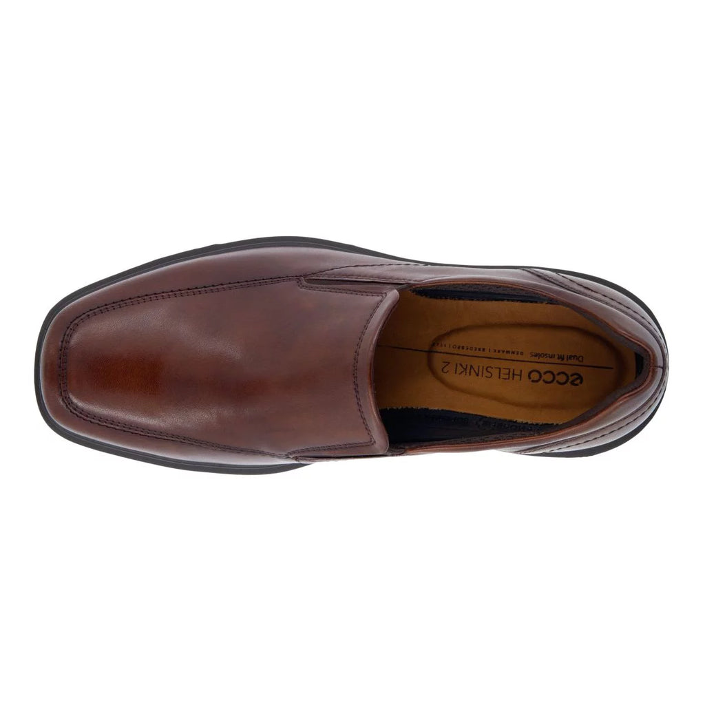 Cognac Leather Slip-on Shoes I67807