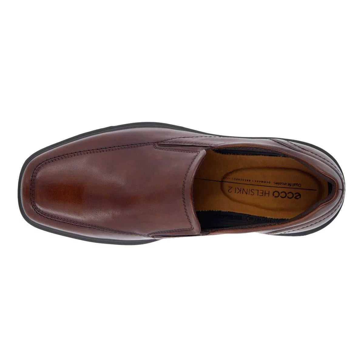 Cognac Leather Slip-on Shoes I67807