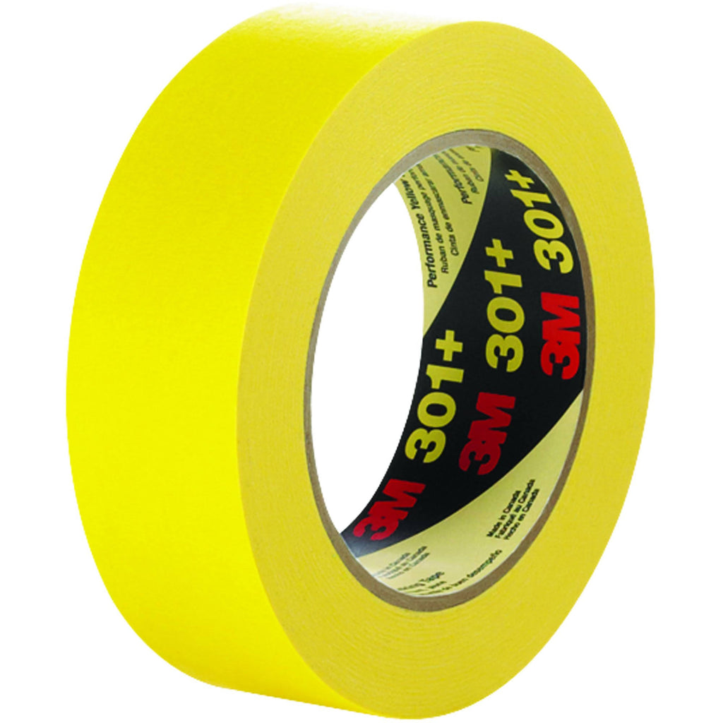 Masking Tape 1 1/2 x 60 yds. Yellow 12/Case L1372
