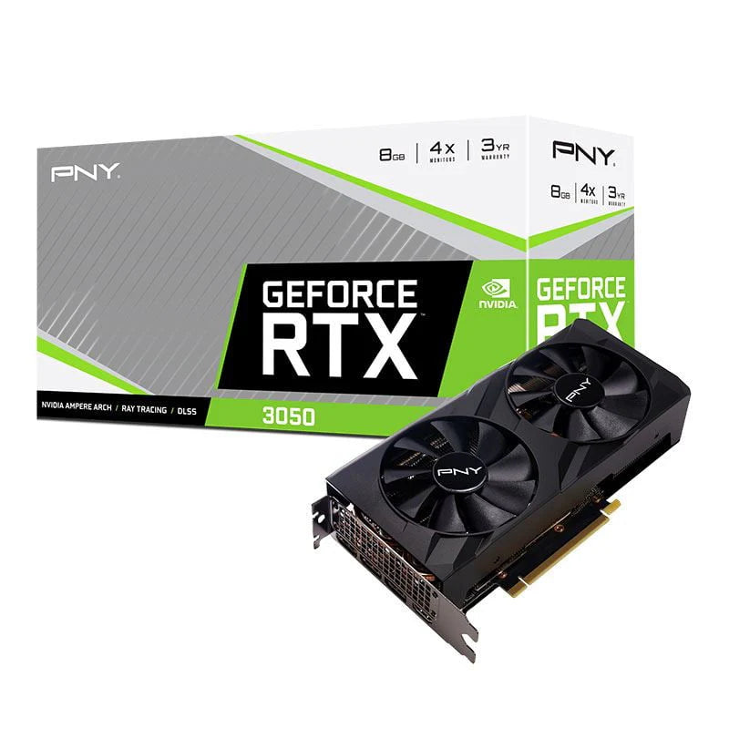 GeForce RTX 3050 8GB Dual Fan Graphics Card A7287