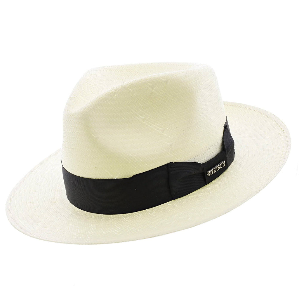 Shantung Straw Fedora Hat Q2514