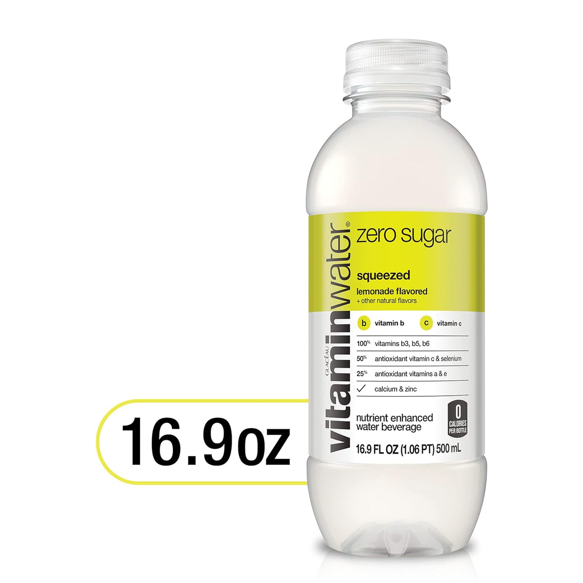 16.9 Fl Oz (24 Count) Electrolyte Enhanced Lemonade Water K399