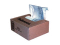 50-Pack 38-Gallon Clear Plastic Shredder Trash Bag P6551