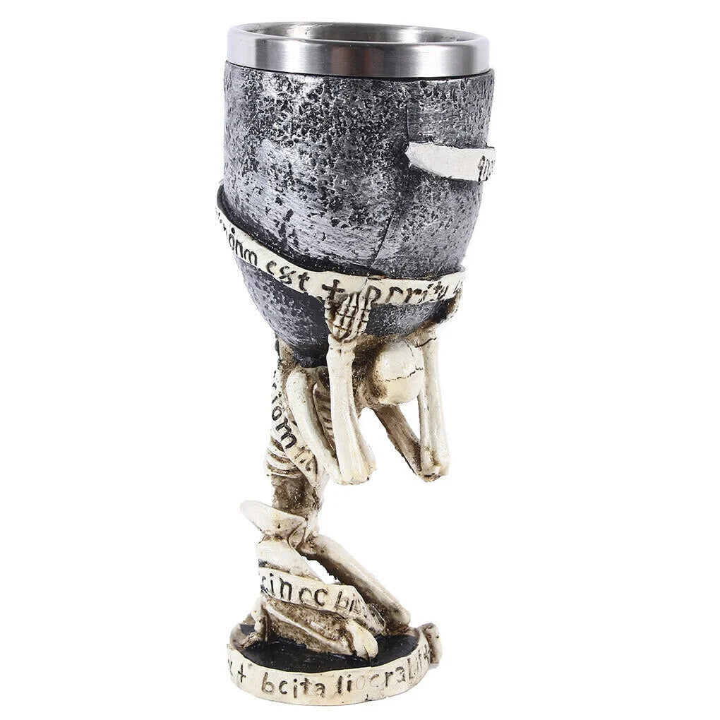 Stainless Steel Gothic Wine Cups Q25593