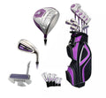 17 Piece Right Hand Womens Golf Clubs Set with Cart Bag A30990