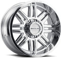 Chrome 20X128X170 Aluminum Split Spoke Car Wheels I519