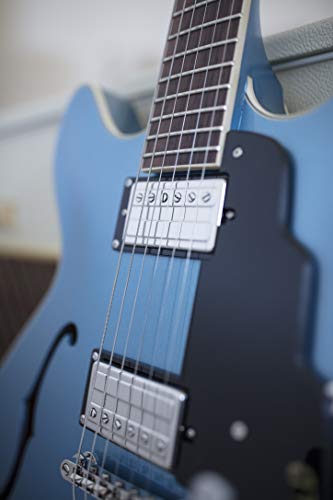 Pelham Blue Semi-Hollow Body Electric Guitar M6714