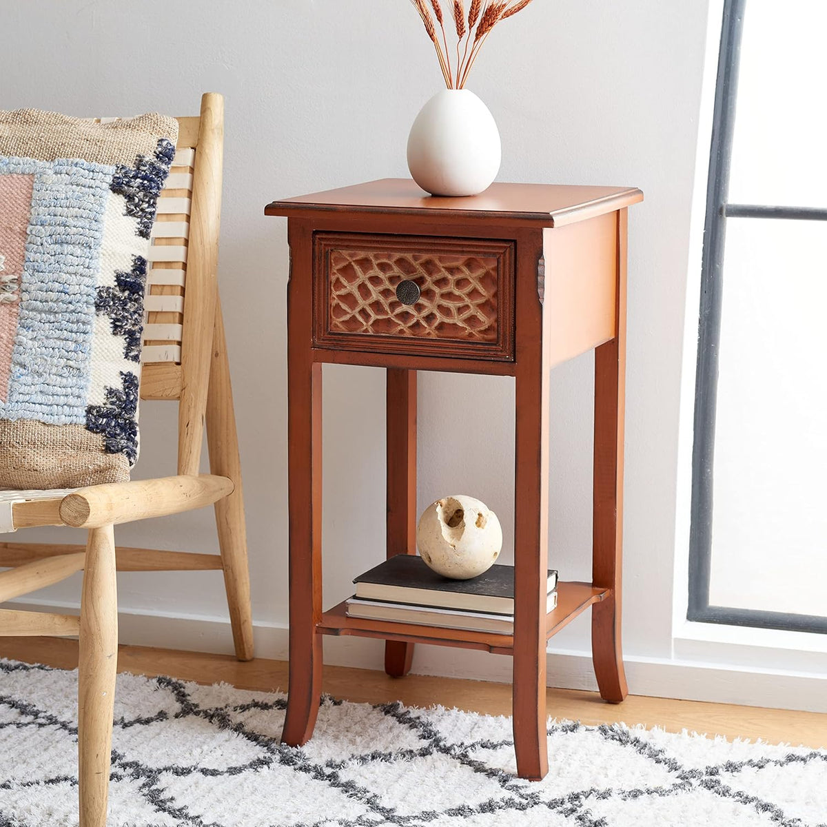 Dark Brown End Table K75886