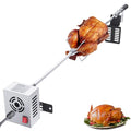 Stainless Steel Electric Grill Rotisserie Kit with 32"/39" Hexagon Spit Rod Z191879