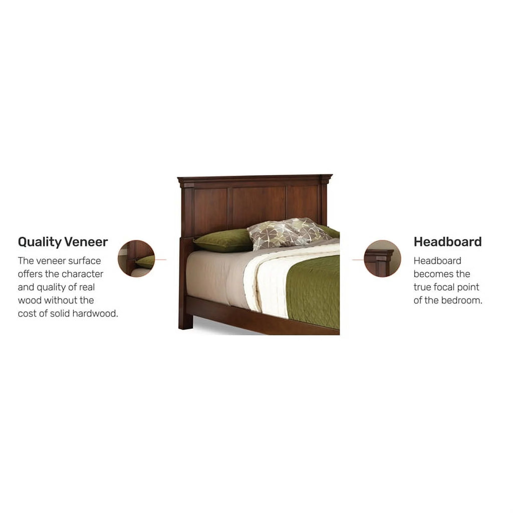 Brown Wood King Headboard S7181