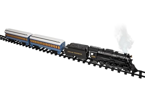 Battery-Operated Toy Train Set with Bluetooth, Locomotive, Train Cars, & Track G9941