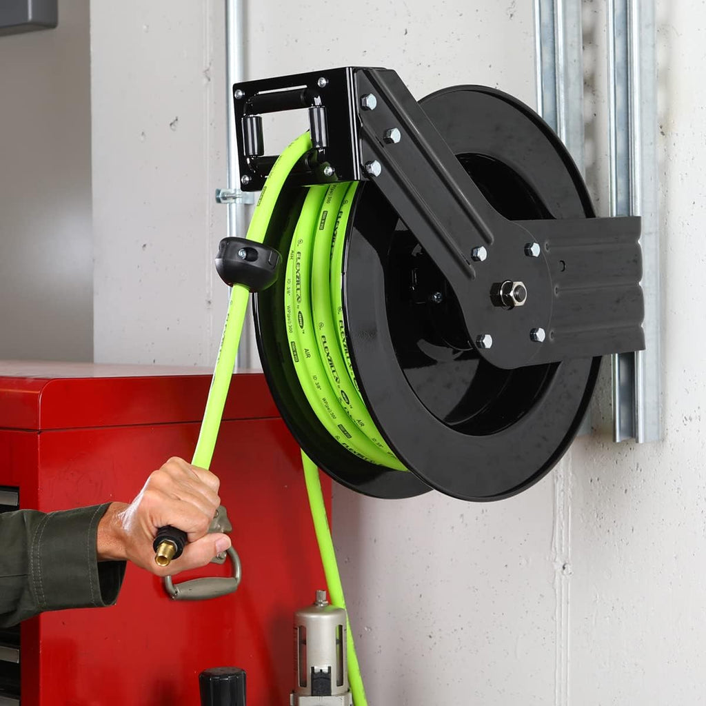 3/8 in. x 50 ft. Heavy Duty Hybrid Air Hose Reel P337452