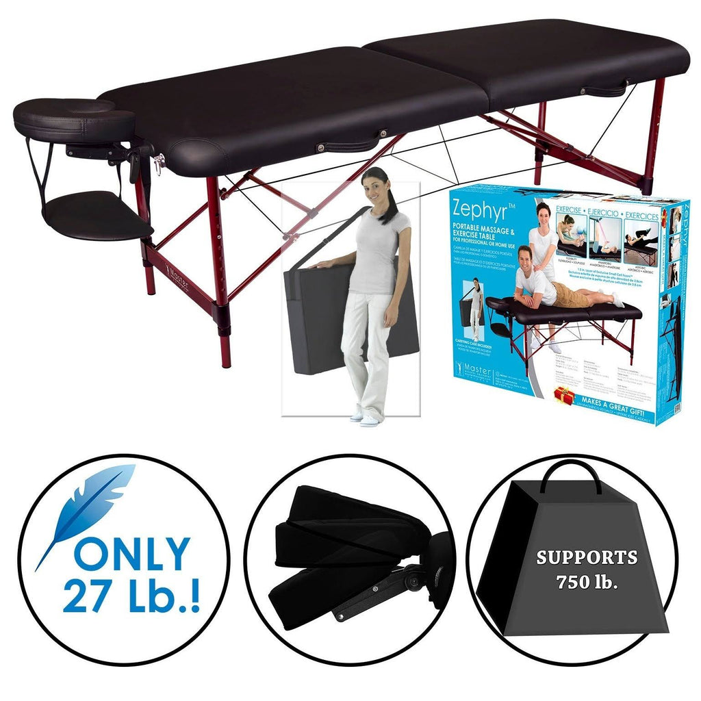 Black Lightweight Portable Table C538
