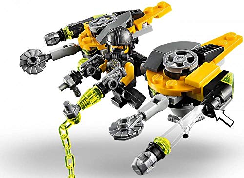 Black Panther and Thor Buildable Superhero Toy (226 Pieces) Y63774