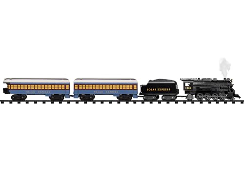 Battery-Operated Toy Train Set with Bluetooth, Locomotive, Train Cars, & Track G9941