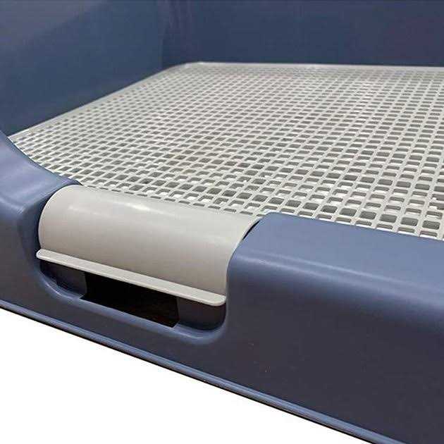 Indoor Dog Potty Tray with Protection Wall E9118