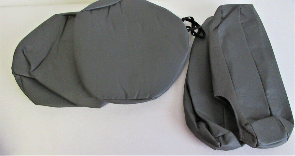 Gray PU Leather Seat Covers for SUV and Pick Up Trucks A972407