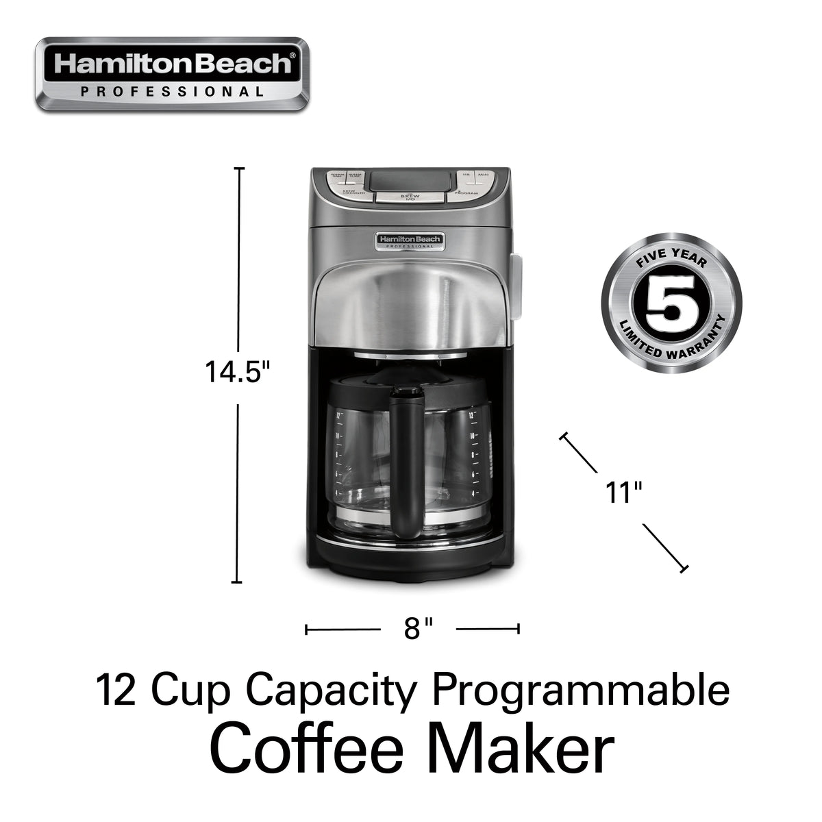 Programmable Coffee Maker, 12 Cups V56420