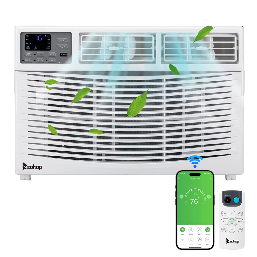 8,000 BTU Window Air Conditioner with Remote Control L459324