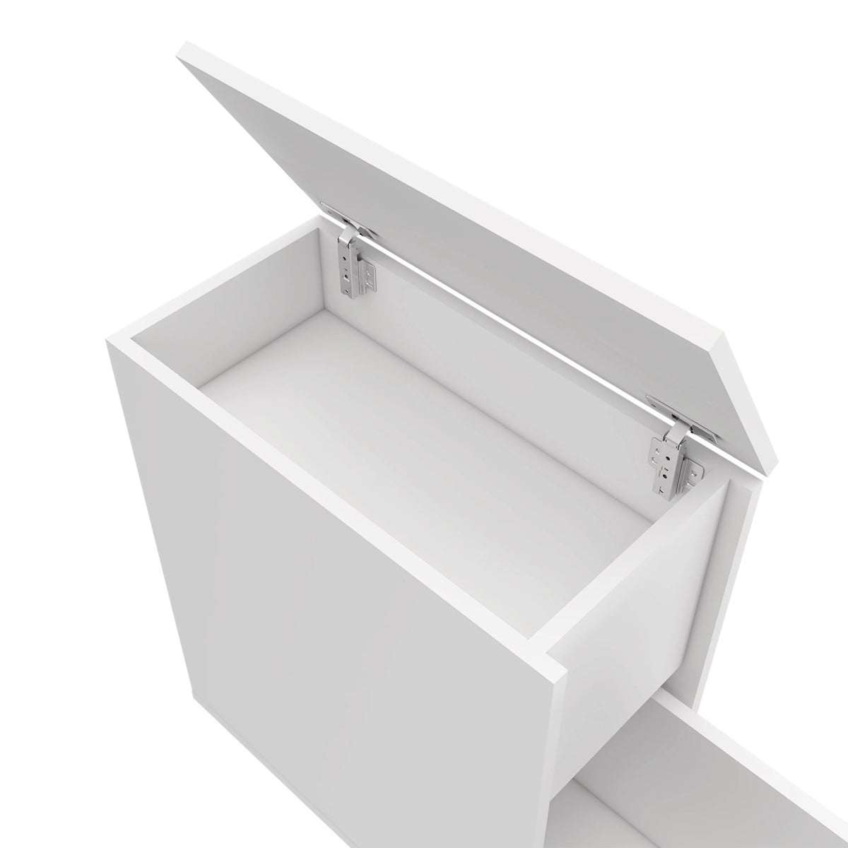 White Bathroom Storage Cabinet H80997