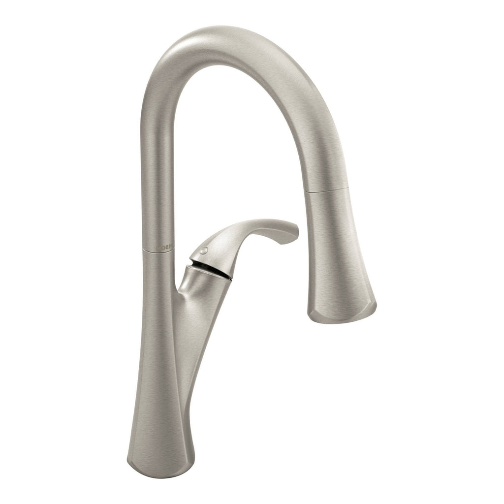 Spot Resist Stainless High Arc Pulldown Kitchen Faucet M422951