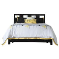 Espresso Solid Wood Platform Storage Bed C24486