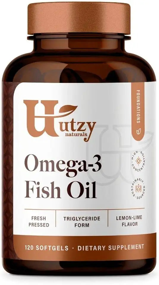 800 mg Omega 3 Fish Oil with EPA and DHA Lemon-Lime 60 Softgels Y4803