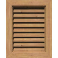 Unfinished Functional Vertical Gable Vent N43773