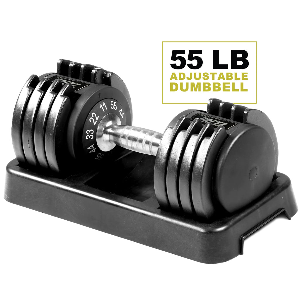 5-25lb Adjustable Dumbbell Black K9385