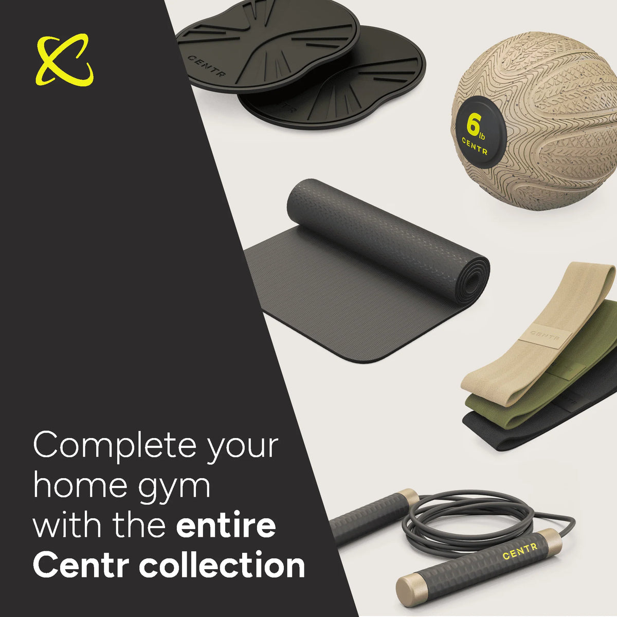Resistance Bands with Handles, 5 Piece Band Set L360