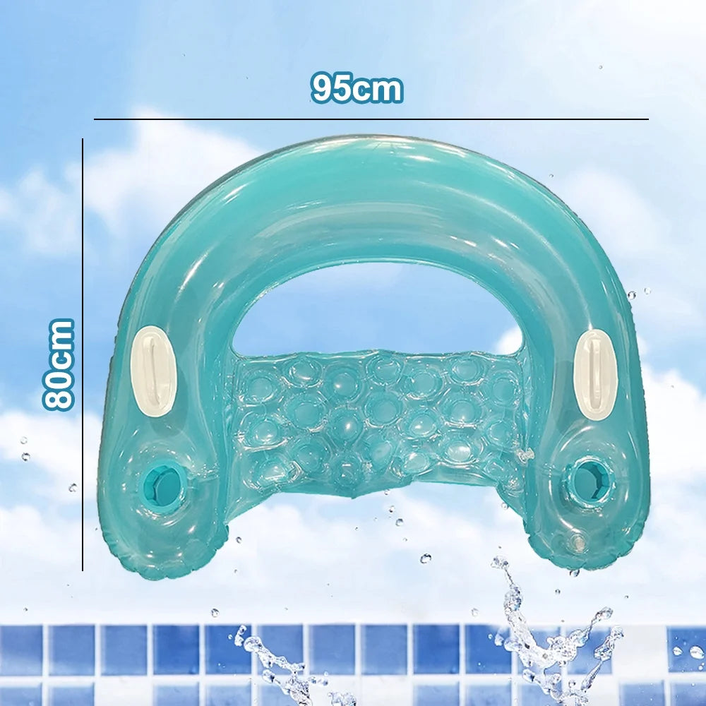 Blue Inflatable Pool Float A235937