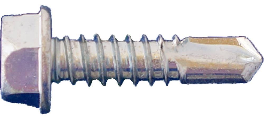 10 x 1/2 x 22 Hex Washer Head Self Drill Screws Zinc 10000ct Z526