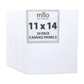 24 Pack 11 x 14 Canvas Panels L5105