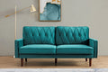 Green Tufted Cushion Back Sofa Z394869