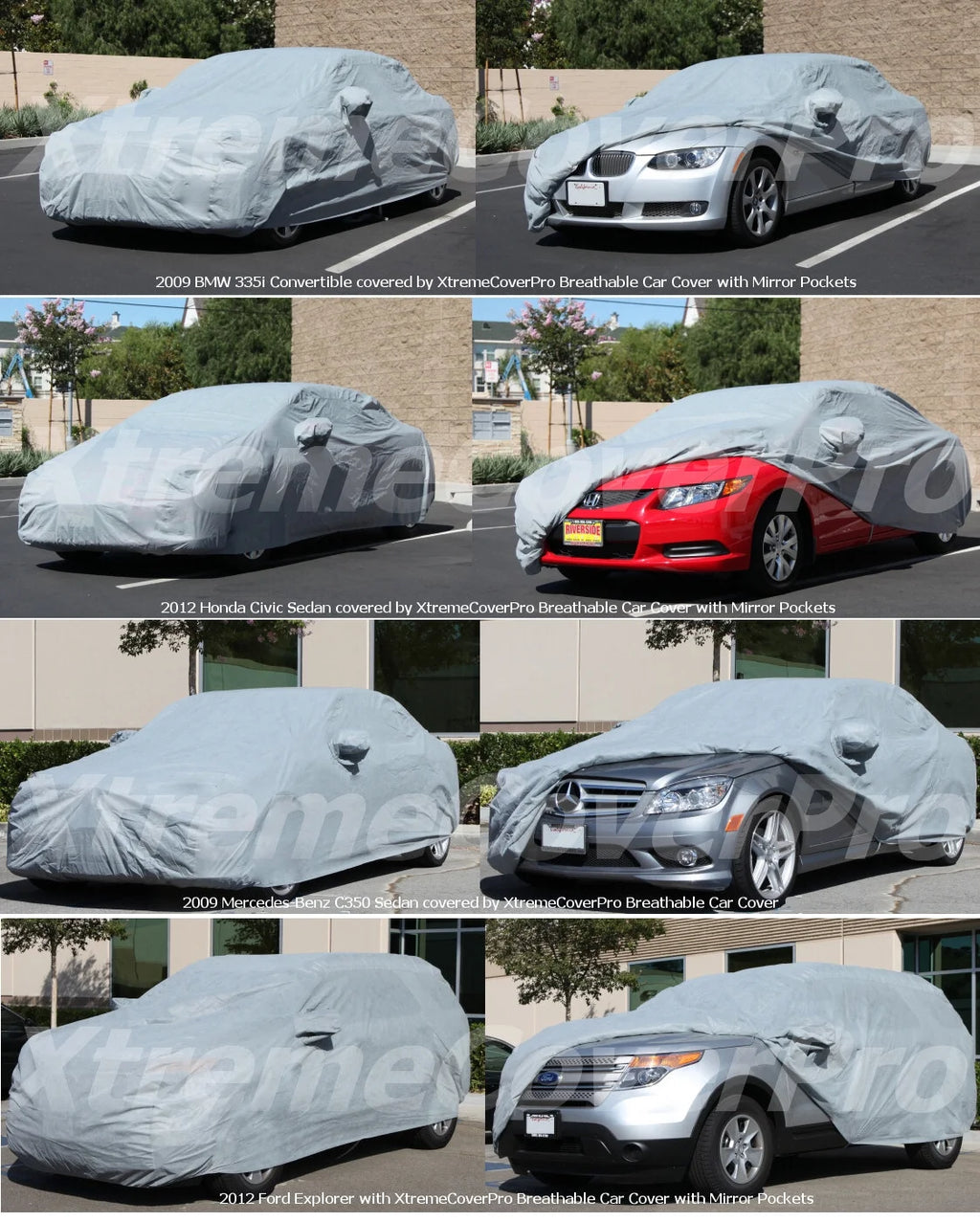 Black Car Cover Q5215