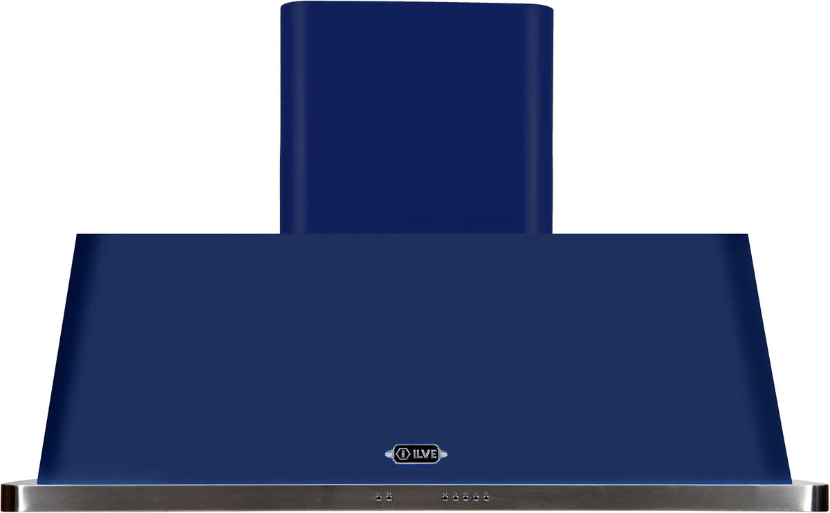 48 in. Midnight Blue Wall Mount Range Hood with 600 CFM Blower A294