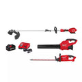 18V Lithium-Ion Brushless Cordless String Trimmer, Blower, and Hedge Trimmer Combo Kit Y560