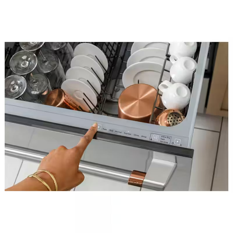 Matte White Smart Single Drawer Dishwasher C5808