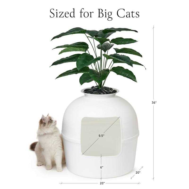 Hidden Litter Box Enclosure with Carbon Filter N392