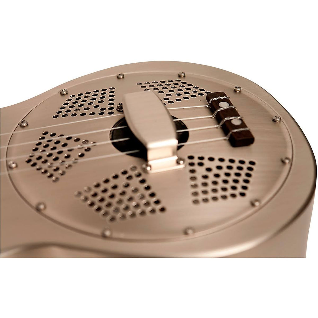 ResoUke Tenor-Scale Metal Body Resonator Ukulele J390274