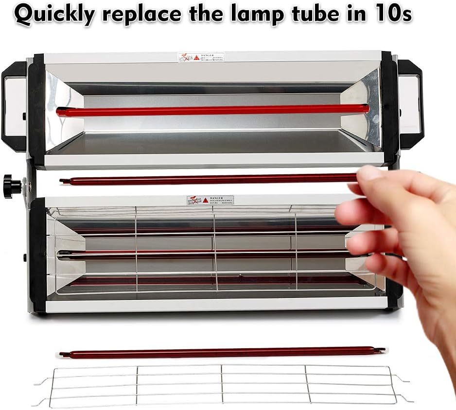 2000W Infrared Paint Curing Lamp with Stand H299