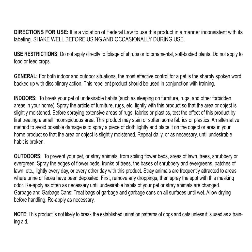 Indoor/Outdoor Cat & Kitten Repellent C721