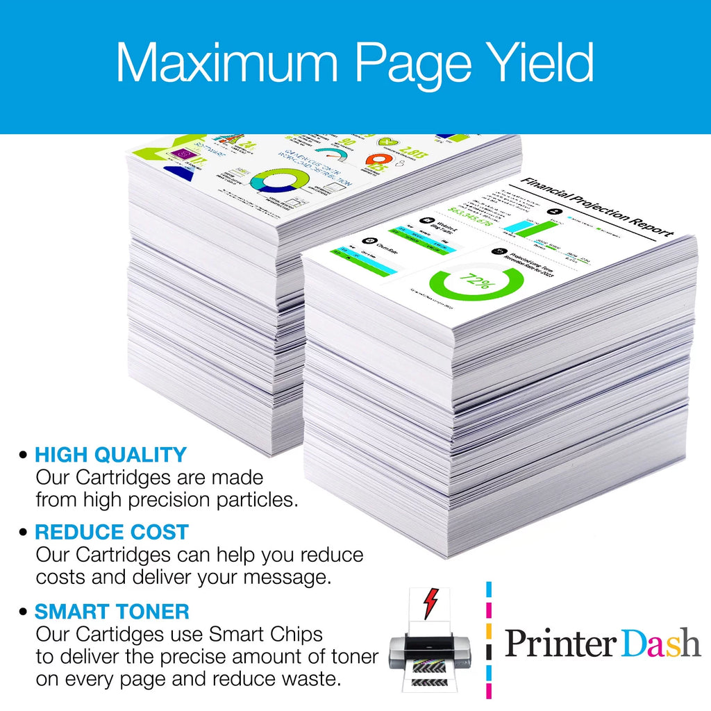 Black High Yield Inkjet 2/PK D989862