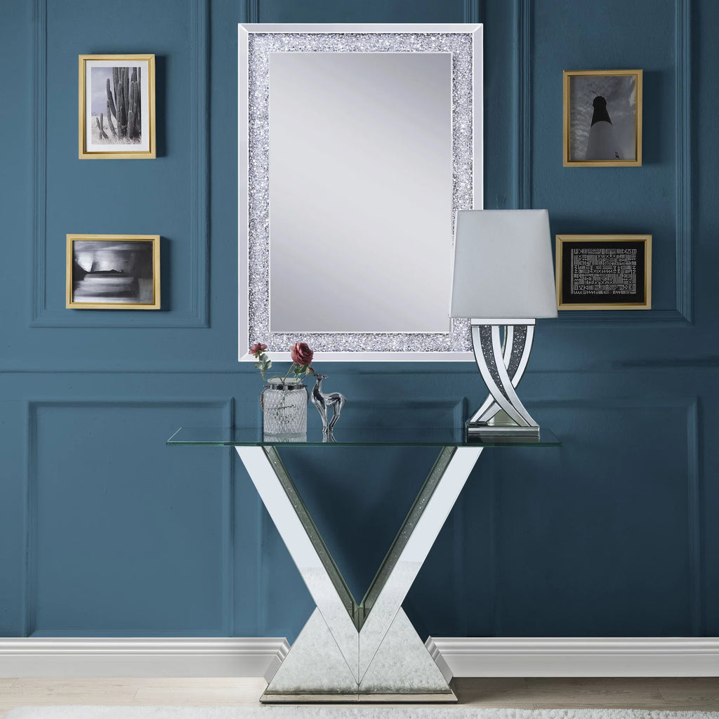 Rectangular Mirrored Console Table H9188