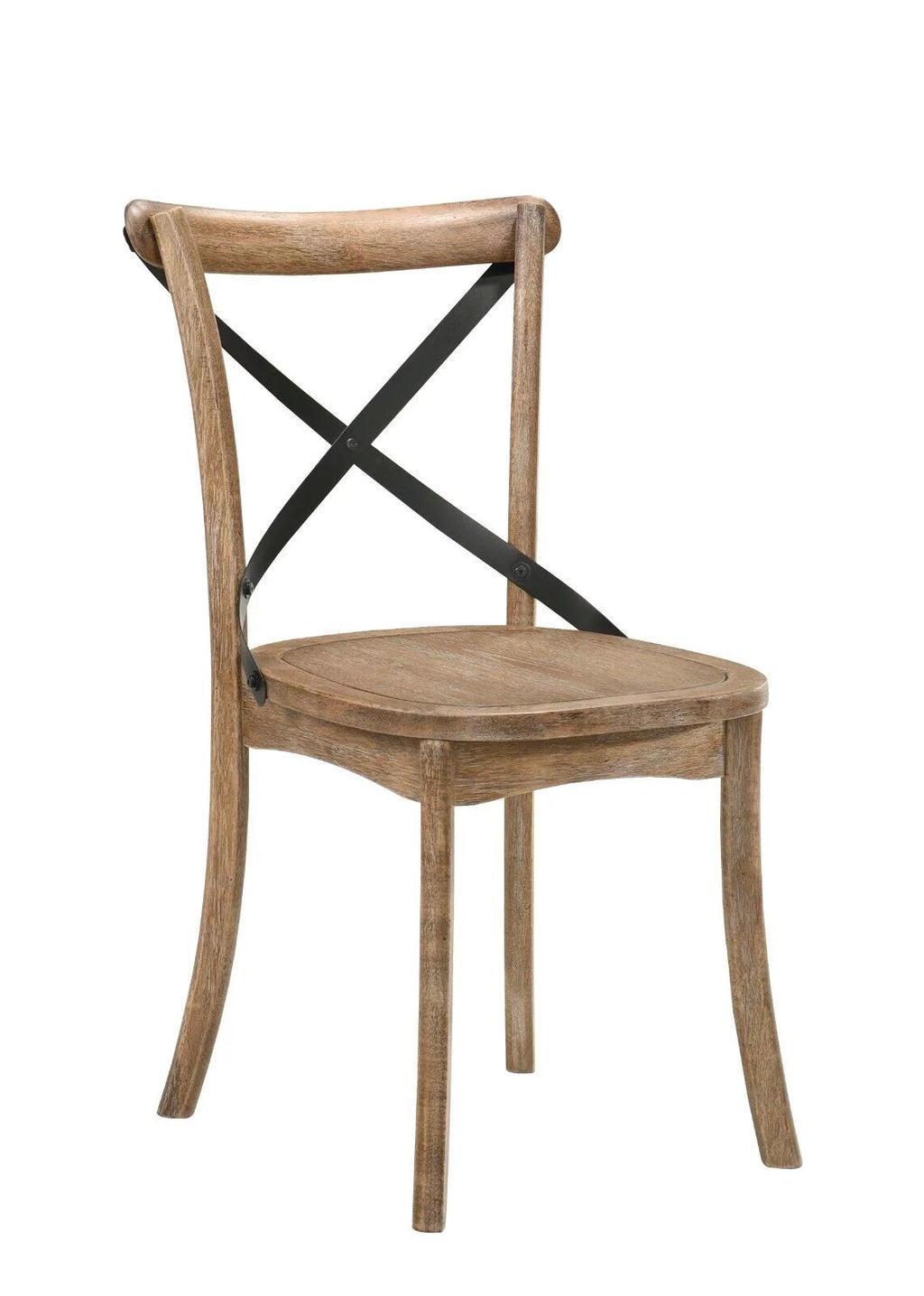 Wooden Dining Side Chairs 4pc Set I7661